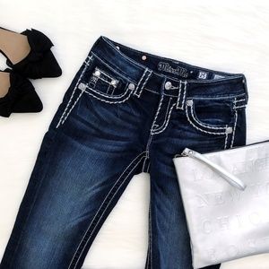 Miss Me Signature Cuffed Capri JY5014P58